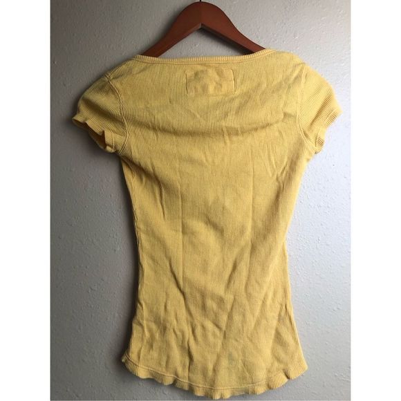 Aeropostale Yellow Short Sleeve Tee - Picture 2 of 4